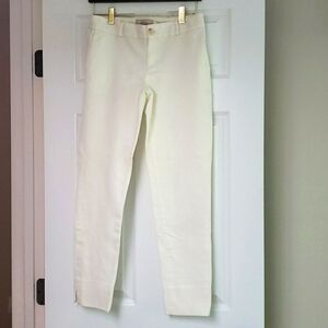 White Banana Republic ankle length pants